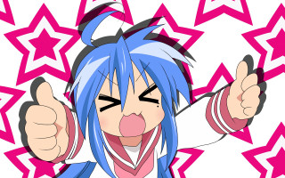 Blue hair cartoon kyoto manga - a blue wig free wallpaper