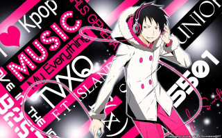 Man white coat pink hair - a character portrait free wallpaper