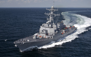 Large gray ship ocean people 9 - charles mozley free wallpaper