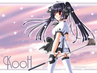 Girl short skirt hat cane - a cane free wallpaper