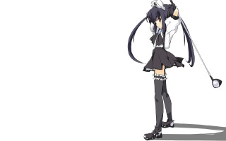 Woman short skirt tennis racquet - a short skirt holding free wallpaper