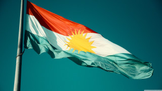 Flag flying blue sky sun - a flag free wallpaper