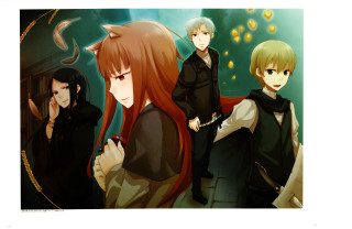 People sky demon group standing - ufotable free wallpaper