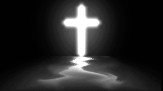 Cross dark light water stream - radiant free wallpaper