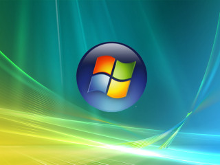 Blue yellow wallpaper windows logo - a windows logo free wallpaper