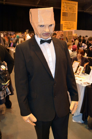 Man suit tie paper bag - cosplay free wallpaper