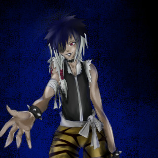 Creepy cartoon character hands funny 2 - his face free wallpaper