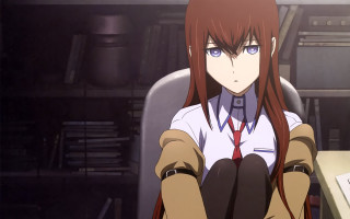 Girl sitting desk hands knees - a girl sitting free wallpaper