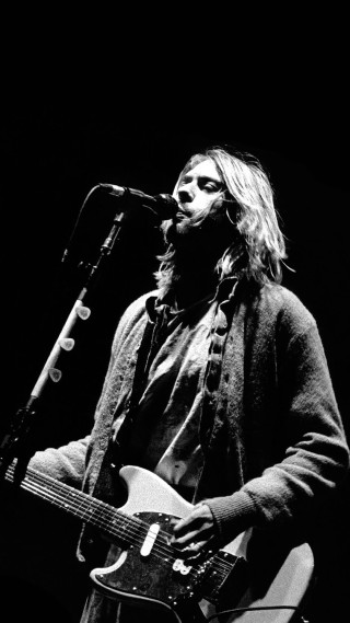 Man guitar microphone stand performance 3 - a guitar free wallpaper