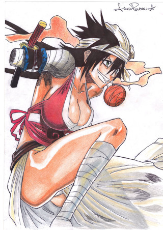 Woman basketball sword wine drawing - a drawing of a woman free wallpaper