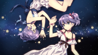 Anime girls sailor suit dress - constant free wallpaper