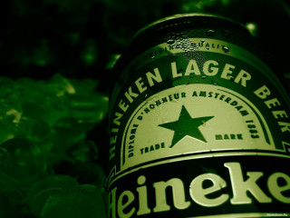 Beer ice crystals dark green - ice crystal free wallpaper