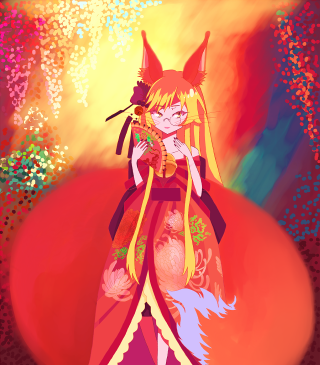 Woman red dress cat shoulder - a red dress free wallpaper