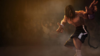Man costumed kick sword darkroom - a crowd of people free wallpaper