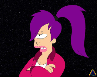Cartoon character purple hair pink 2 - a pink shirt free wallpaper