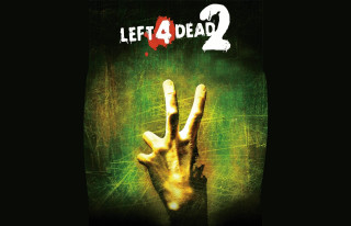 Hand number two green background - a hand free wallpaper