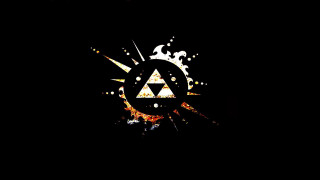 Dark triangle crown sun background - a crown free wallpaper
