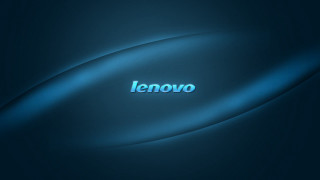 Blue background lenovo side light - letterism free wallpaper for desktop