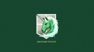 Green unicorn white mane green - magical free wallpaper for desktop