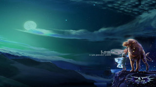 Cat rock toilet sky moon - a full moon behind free wallpaper