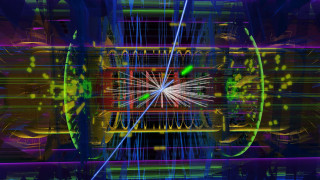 Colorful clock blurry green yellow - analytical art free wallpaper