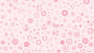 Pink white flower pattern background 2 - flower pattern free wallpaper