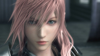 Pink hair blue eyes metal - lightning free wallpaper