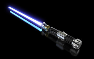 Light saber black background reflection - a light saber free wallpaper