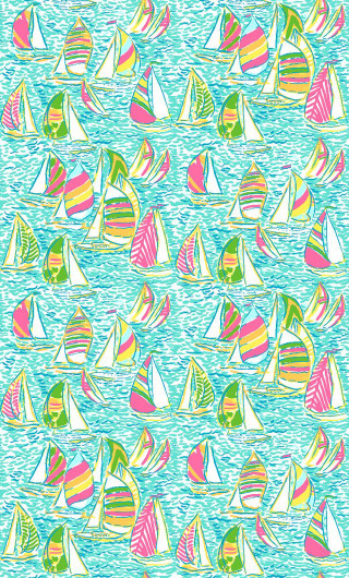 Colorful sailboats ocean blue white - the ocean free wallpaper