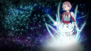 Girl red white snow glowing - outfit free wallpaper