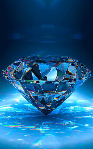 Diamond blue background bright light - a diamond free wallpaper