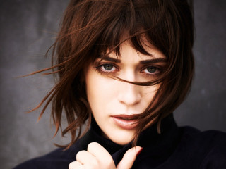 Woman black shirt tie shoulder - arabella rankin free wallpaper for desktop