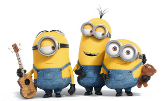 Minions ukulele guitar friends music - david teniers iii free wallpaper