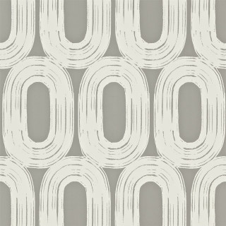 White gray wallpaper circles design - geometric abstract art free wallpaper