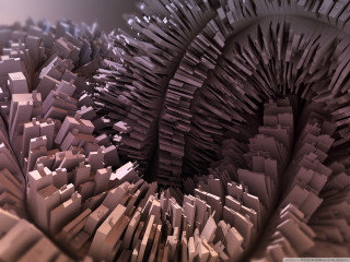 Large abstract art flower beeple - many free wallpaper