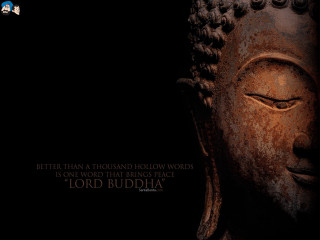 Buddha statue quote inspiration peace 4 - peace free wallpaper