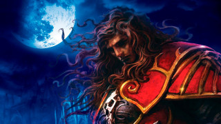 Man red gold armor full - dark fantasy art free wallpaper