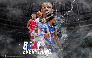 Basketball players rain basketball air - a group of basketball players free wallpaper