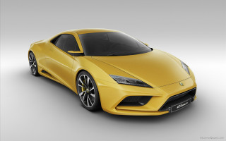Yellow sports car photorealistic 3d - a yellow sports car free wallpaper