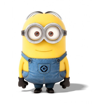 Minion glasses overalls white background - david young cameron free wallpaper