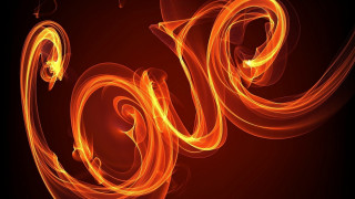 Red yellow swirly background black - alison kinnaird free wallpaper