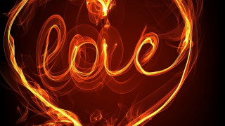 Heart love candle lit center - alison kinnaird free wallpaper