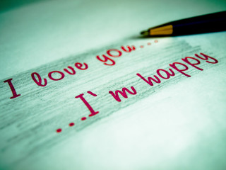 I love you im happy 2 - free love wallpaper