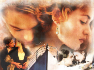 Couple kissing dog bridge collage - a dog in front free wallpaper