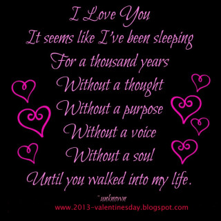 Poem pink black background hearts - the middle of it free wallpaper