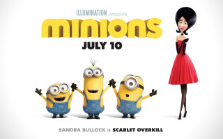 Minion family red dress black - ada gladys killins free wallpaper