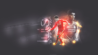 Soccer player running ball neon - a stadium free wallpaper
