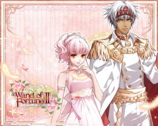 Anime couple pink background standing - a couple of anime characters free wallpaper