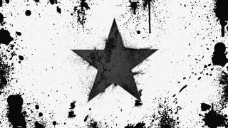Black white star background spots - grungy free wallpaper
