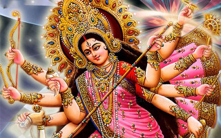 Woman holding sword painting artwork 2 - ella guru free wallpaper